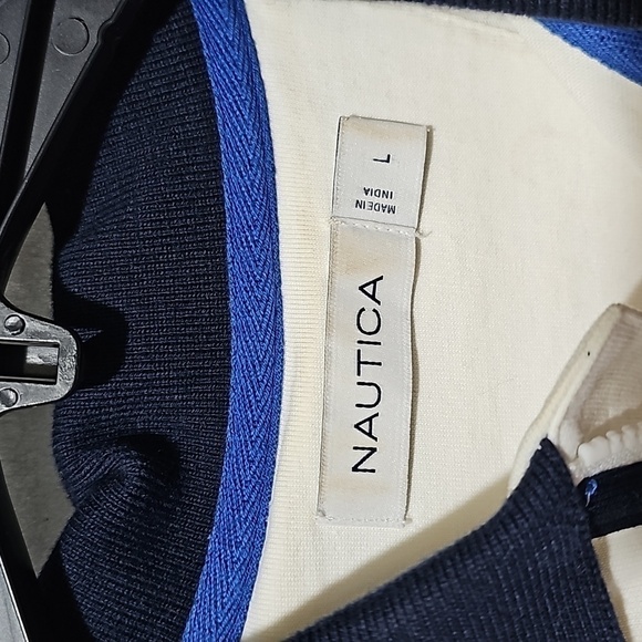 Nautica‎ 1/4 Zip Polo Size Large - Picture 9 of 9